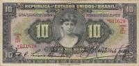 Gallery image for Brazil p103a: 10 Mil Reis from 1926